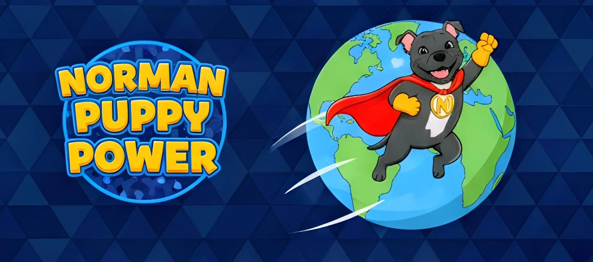 Puppy Power Norman banner